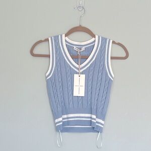 Vest - Moon & Madison light blue - Size M
